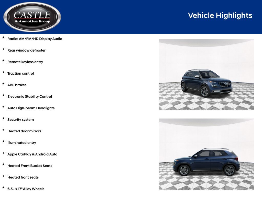 New 2026 Hyundai Venue SEL FWD image 3