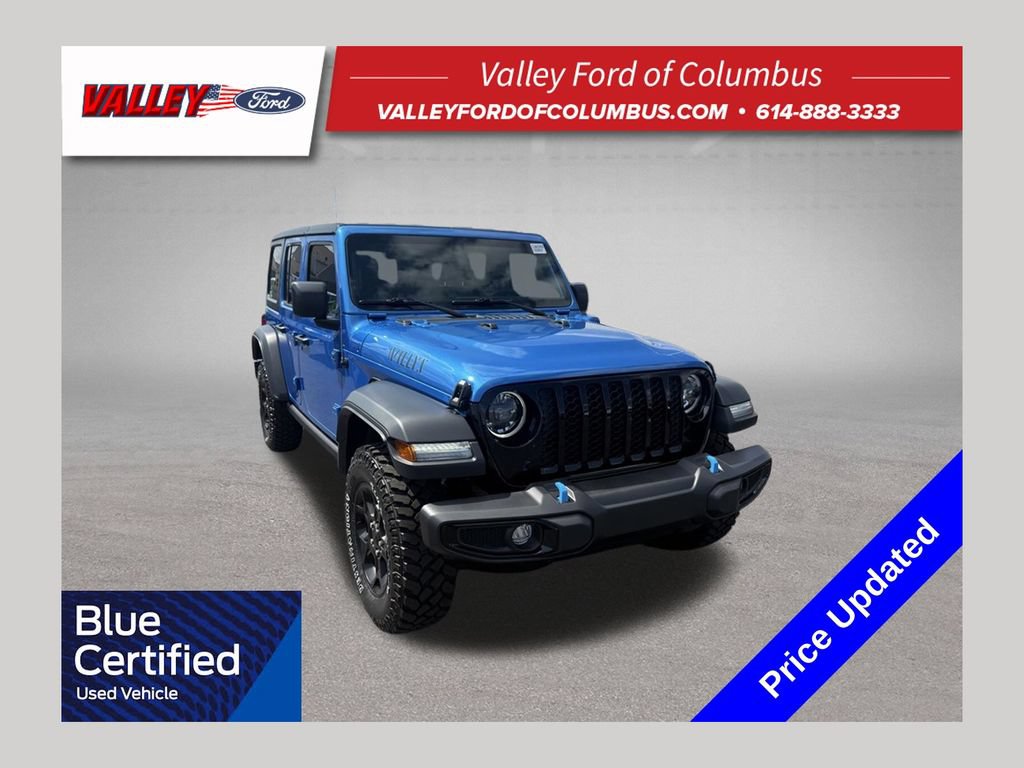 Used 2023 Jeep Wrangler Unlimited w/ Cold Weather Group