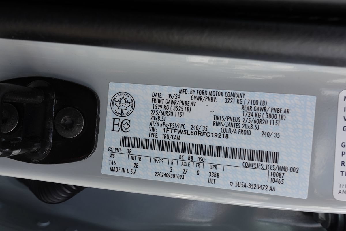 Used 2024 Ford F150 Lariat AWD/4WD image 25