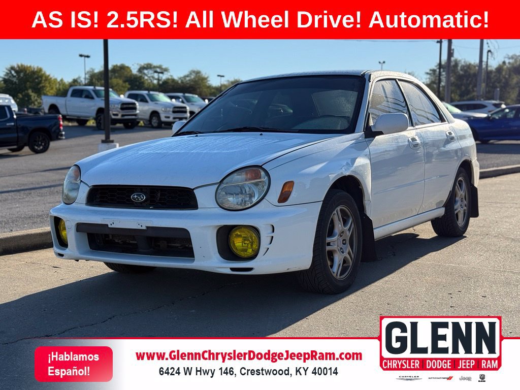 Used 2002 Subaru Impreza RS