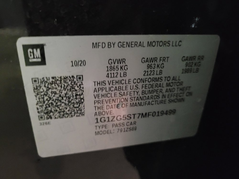 Used 2021 Chevrolet Malibu RS FWD image 33