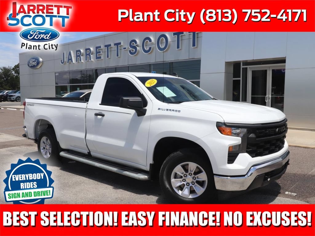 Used 2025 Chevrolet Silverado 1500 W/T RWD image 1