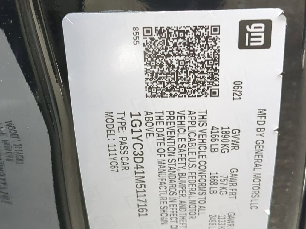 Used 2021 Chevrolet Corvette Stingray Premium Conv w/ Z51 Performance Package image 22