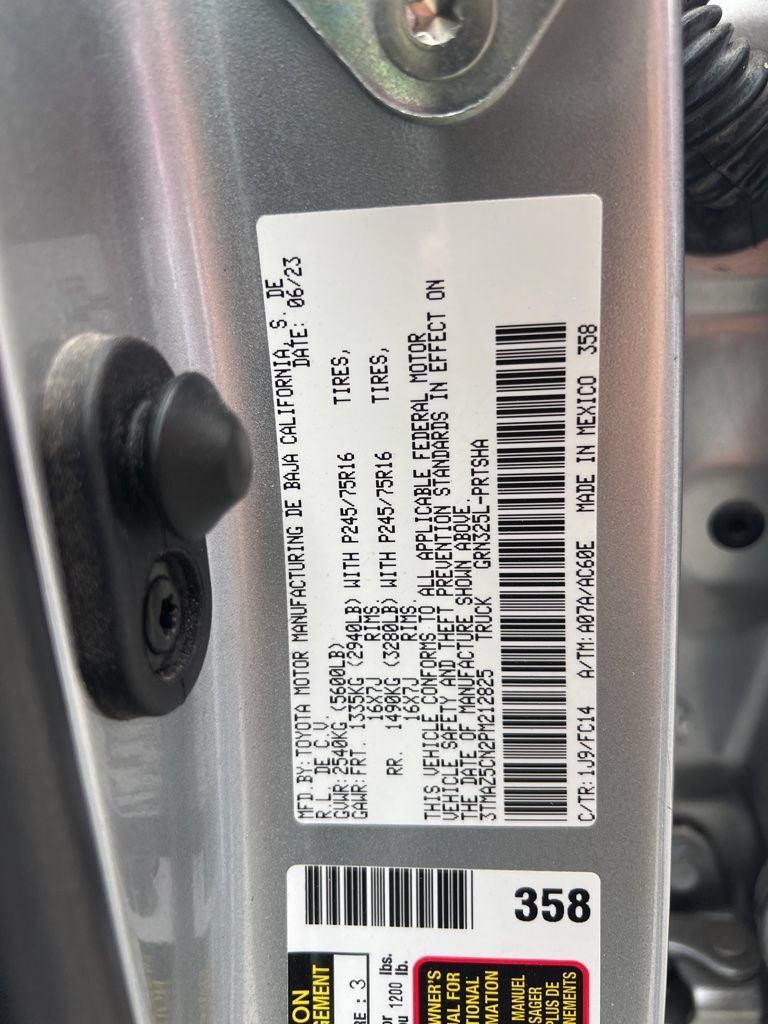 Used 2023 Toyota Tacoma SR5 w/ Technology Package RWD image 14