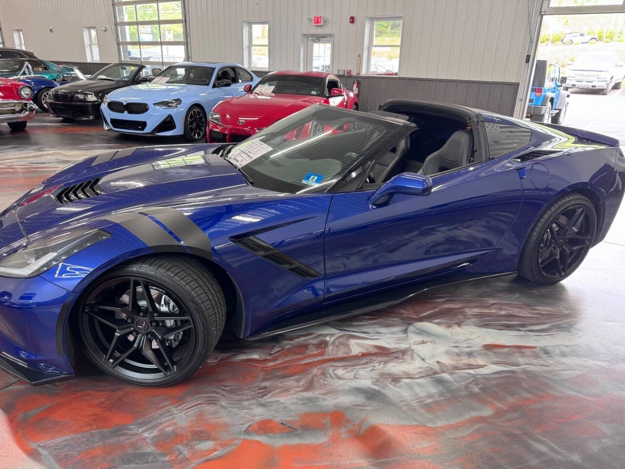 Used 2017 Chevrolet Corvette Stingray Coupe w/ Battery Protection Package RWD image 14