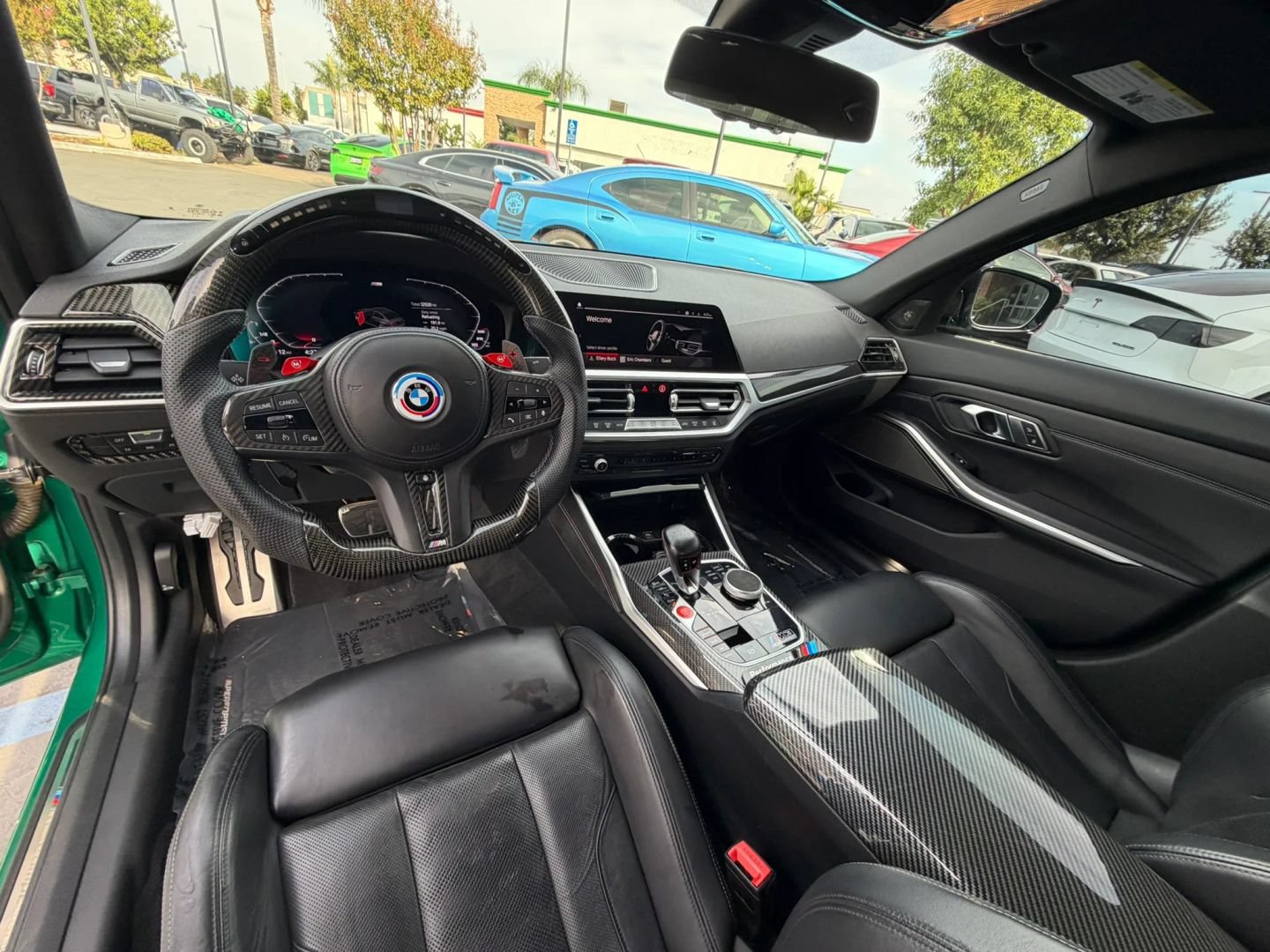 Used 2022 BMW M3 Competition w/ M Carbon Exterior Package RWD image 29