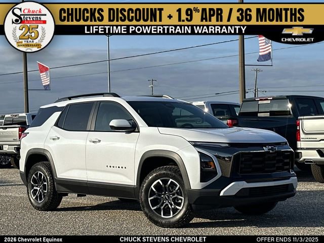 New 2026 Chevrolet Equinox ACTIV w/ LPO, Floor Liner Package image 1