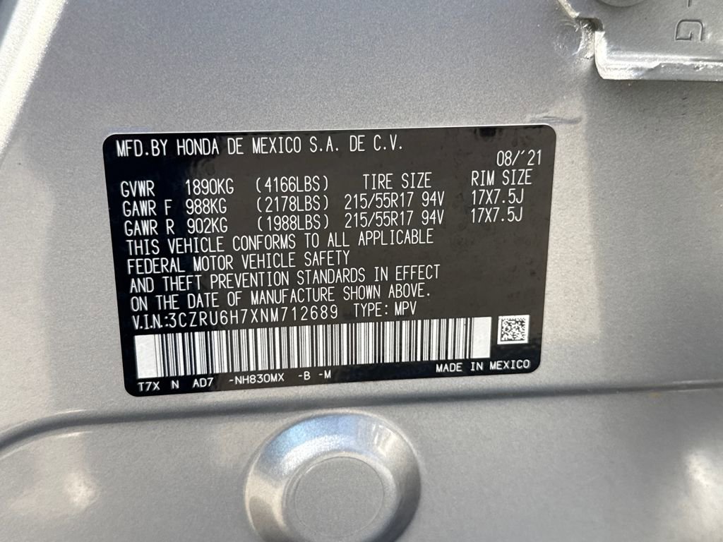 Used 2022 Honda HR-V EX-L image 30