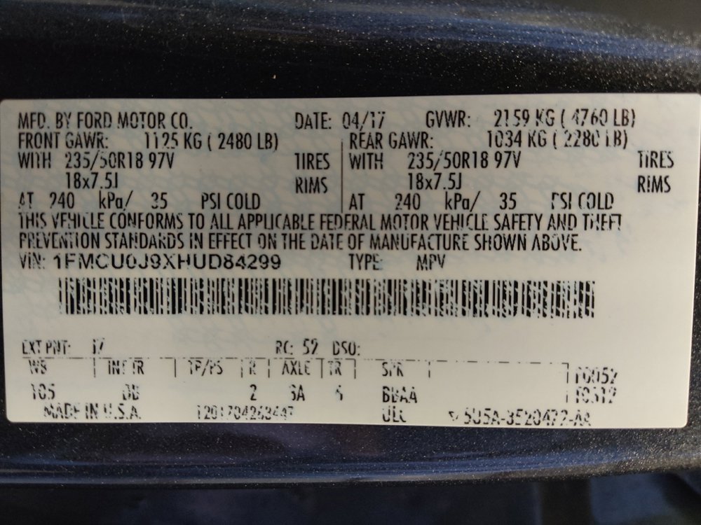 Used 2017 Ford Escape Titanium image 33