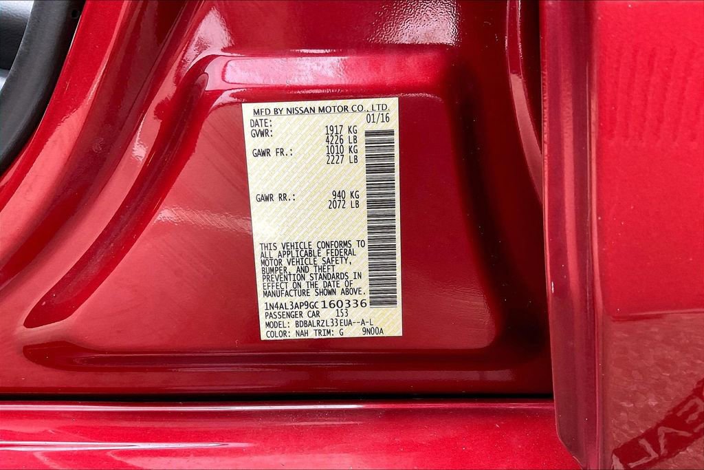 Used 2016 Nissan Altima 2.5 SL w/ Moonroof Package image 31