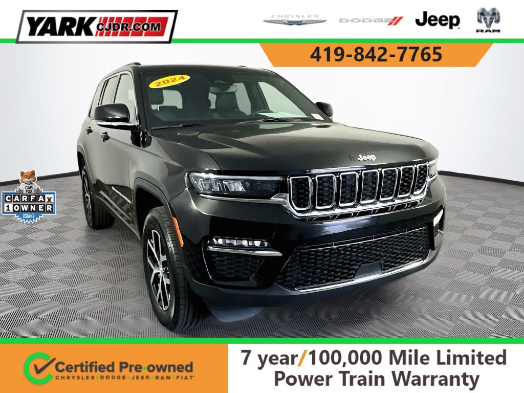 Certified 2024 Jeep Grand Cherokee Limited AWD/4WD 360° Tour