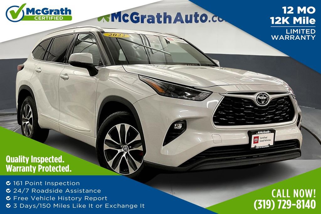 Used 2022 Toyota Highlander XLE