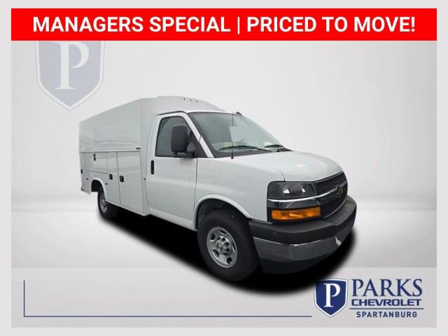 New 2025 Chevrolet Express 3500 w/ Power Convenience Package RWD image 1