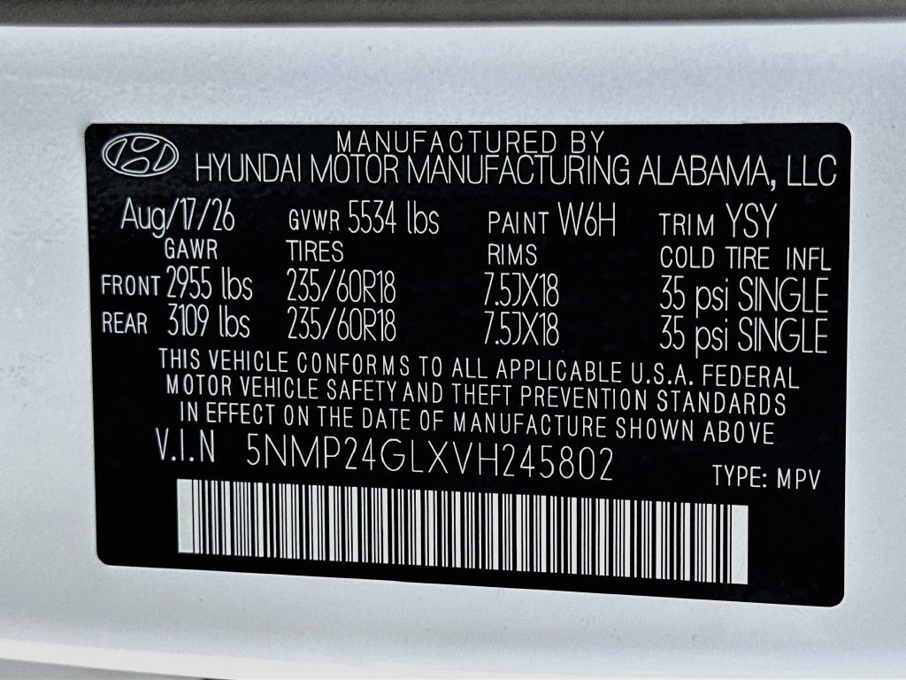 New 2027 Hyundai Santa Fe SEL FWD image 22