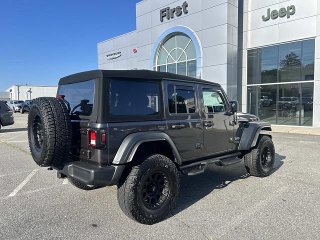 Used 2018 Jeep Wrangler Unlimited Sport S AWD/4WD image 3