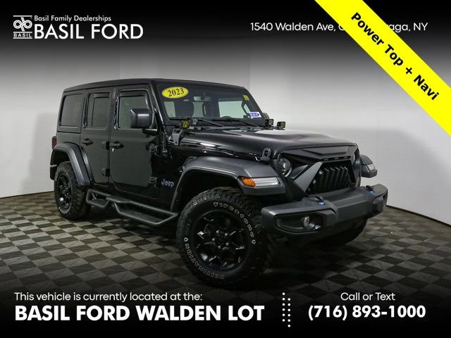 Used 2023 Jeep Wrangler Willys 4xe w/ Sun & Screen Package