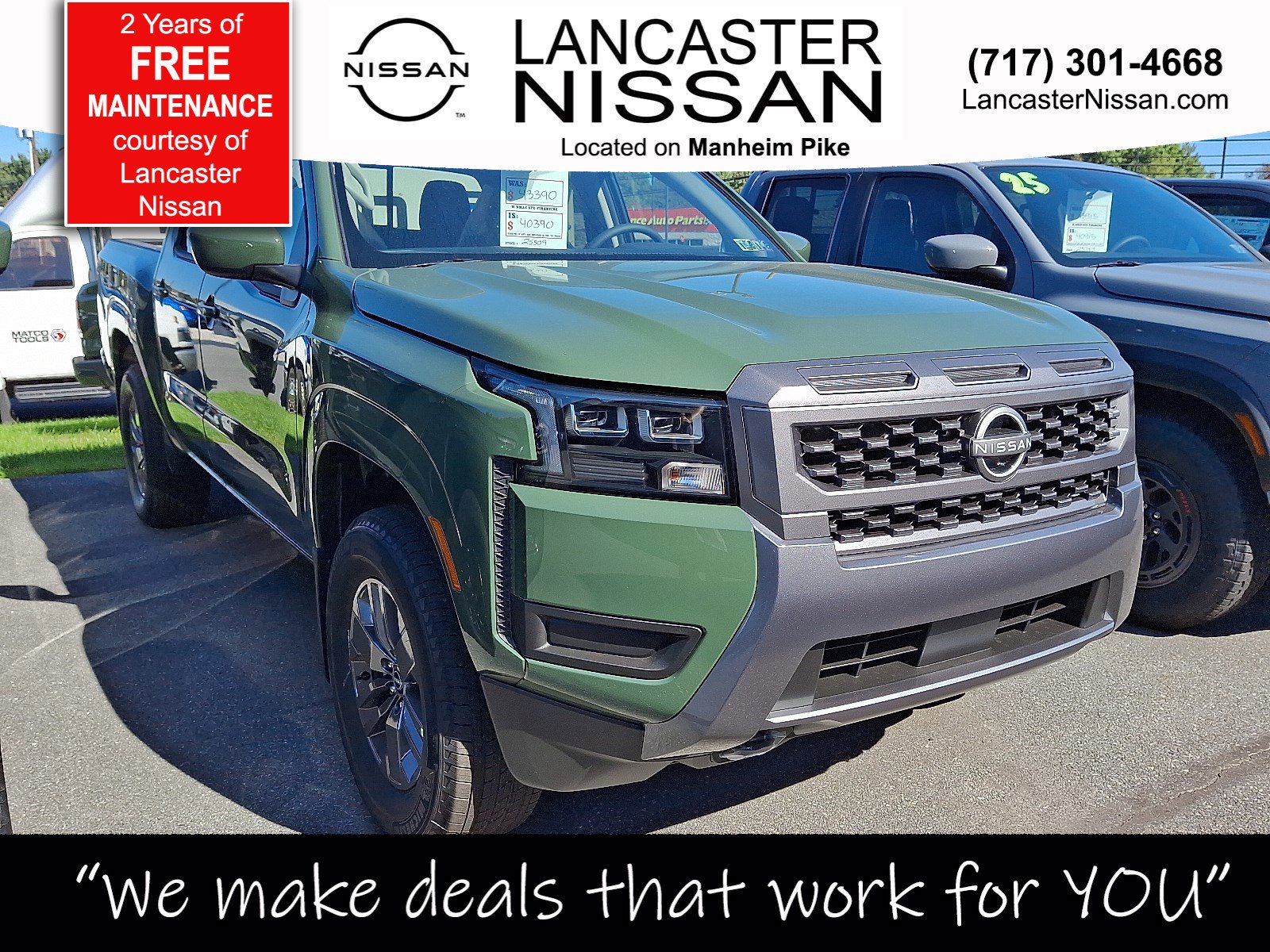 New 2026 Nissan Frontier SV w/ All-Weather Content Package image 1