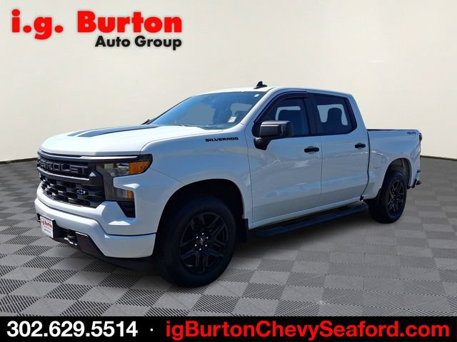 Certified 2024 Chevrolet Silverado 1500 Custom w/ Rally Edition AWD/4WD image 3