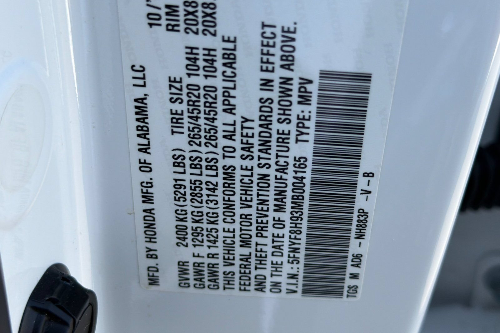 Used 2021 Honda Passport Touring image 33