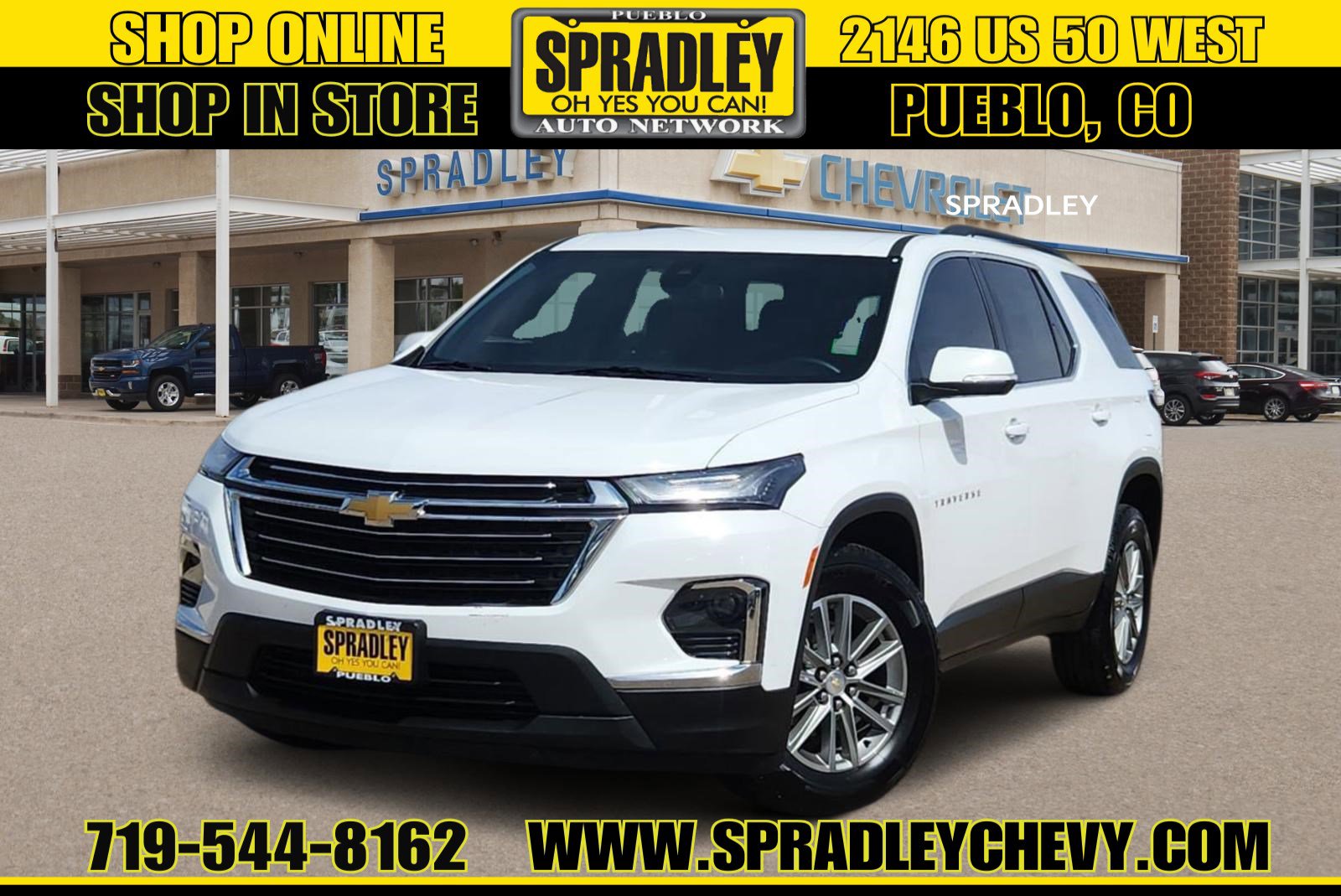 Used 2023 Chevrolet Traverse LT