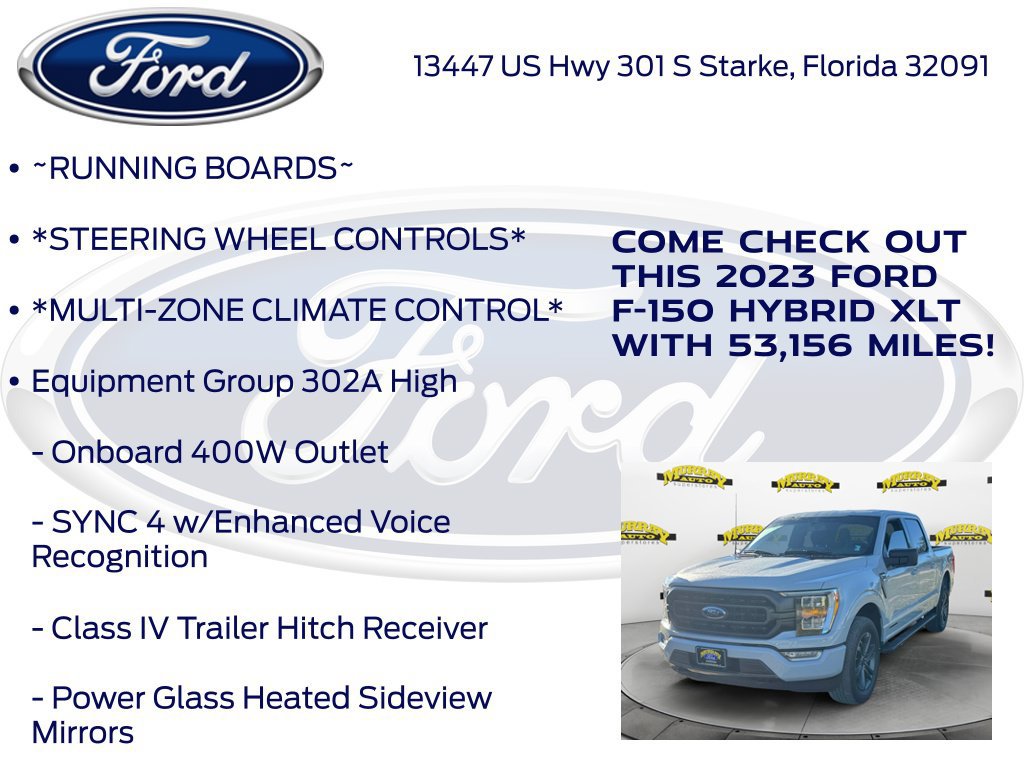 Certified 2023 Ford F150 XLT w/ Equipment Group 302A High AWD/4WD image 17