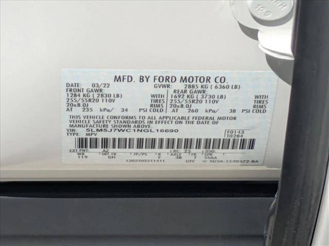 Used 2022 Lincoln Aviator Reserve w/ Equipment Group 201A RWD image 23