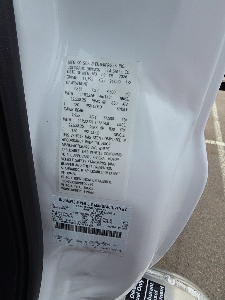 New 2027 Ford F650 2WD Regular Cab Super Duty image 14