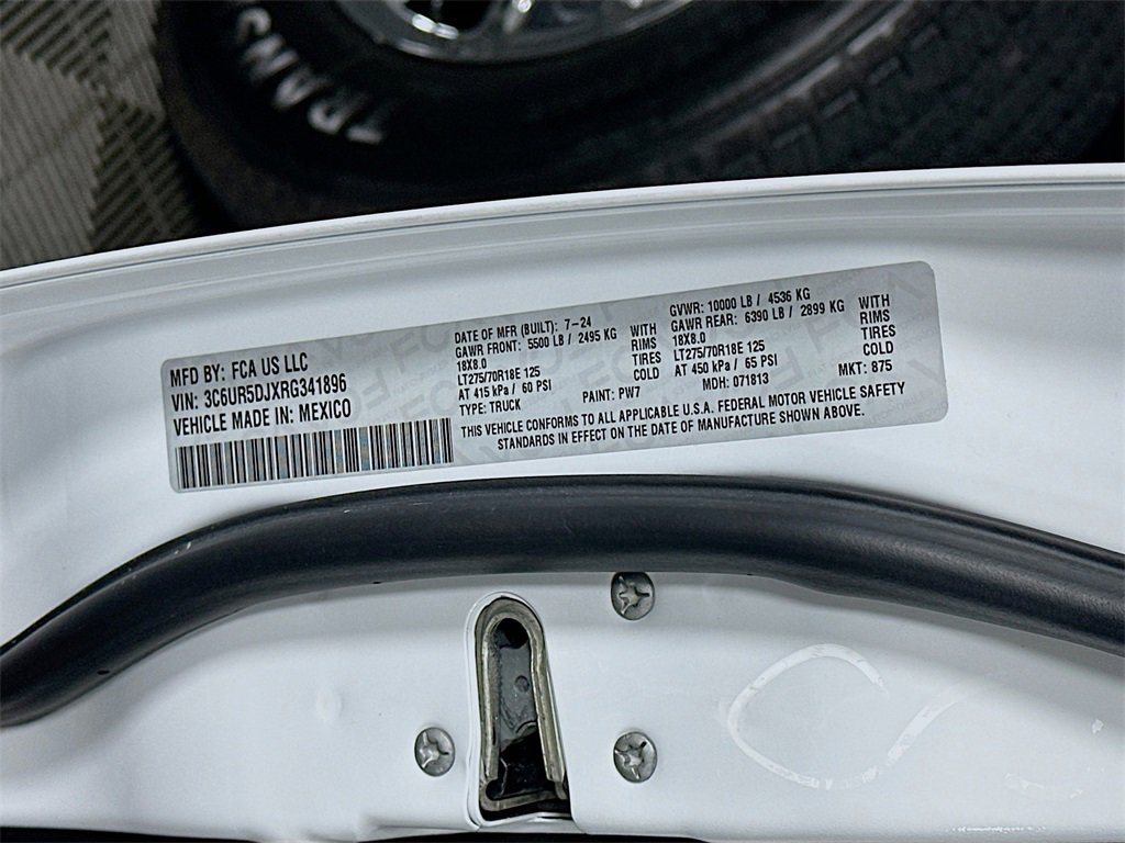 Used 2024 RAM 2500 Big Horn w/ Bed Utility Group image 36