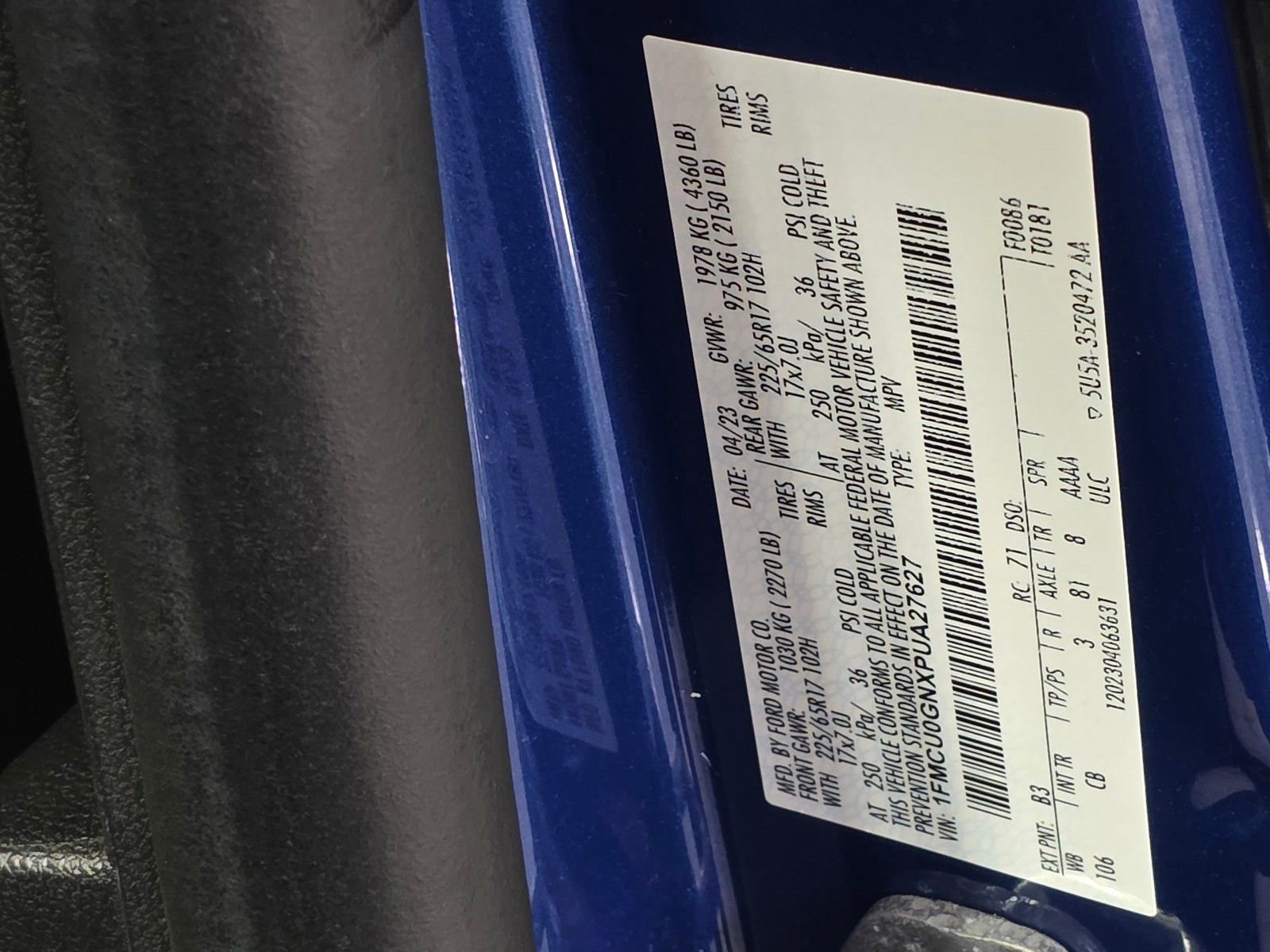 Used 2023 Ford Escape Active image 35