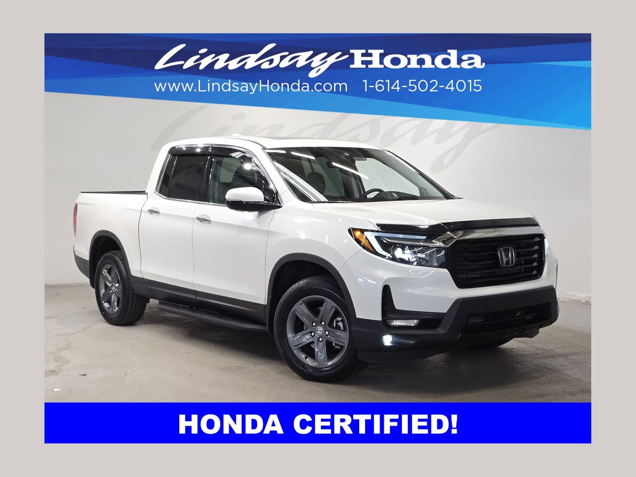 Certified 2022 Honda Ridgeline RTL-E