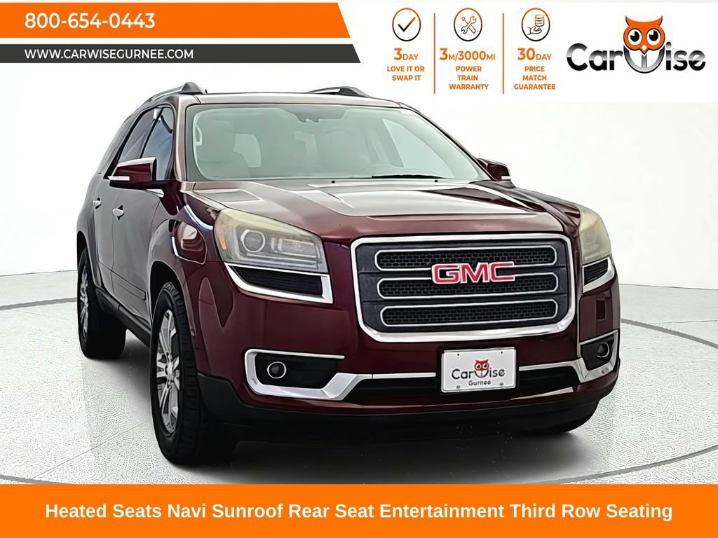 Used 2016 GMC Acadia SLT w/ Open Road Package FWD image 1