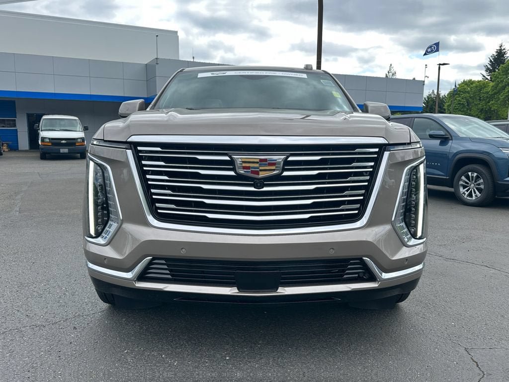 Certified 2025 Cadillac Escalade ESV Premium Luxury Platinum AWD/4WD image 9