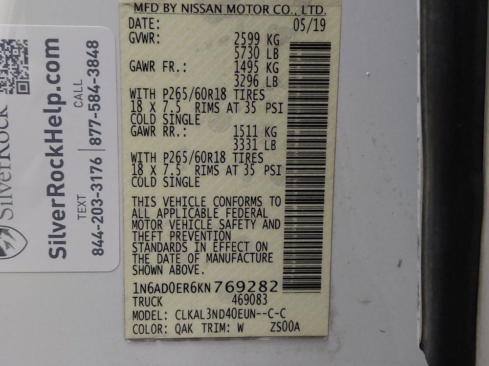 Used 2019 Nissan Frontier SL RWD image 33