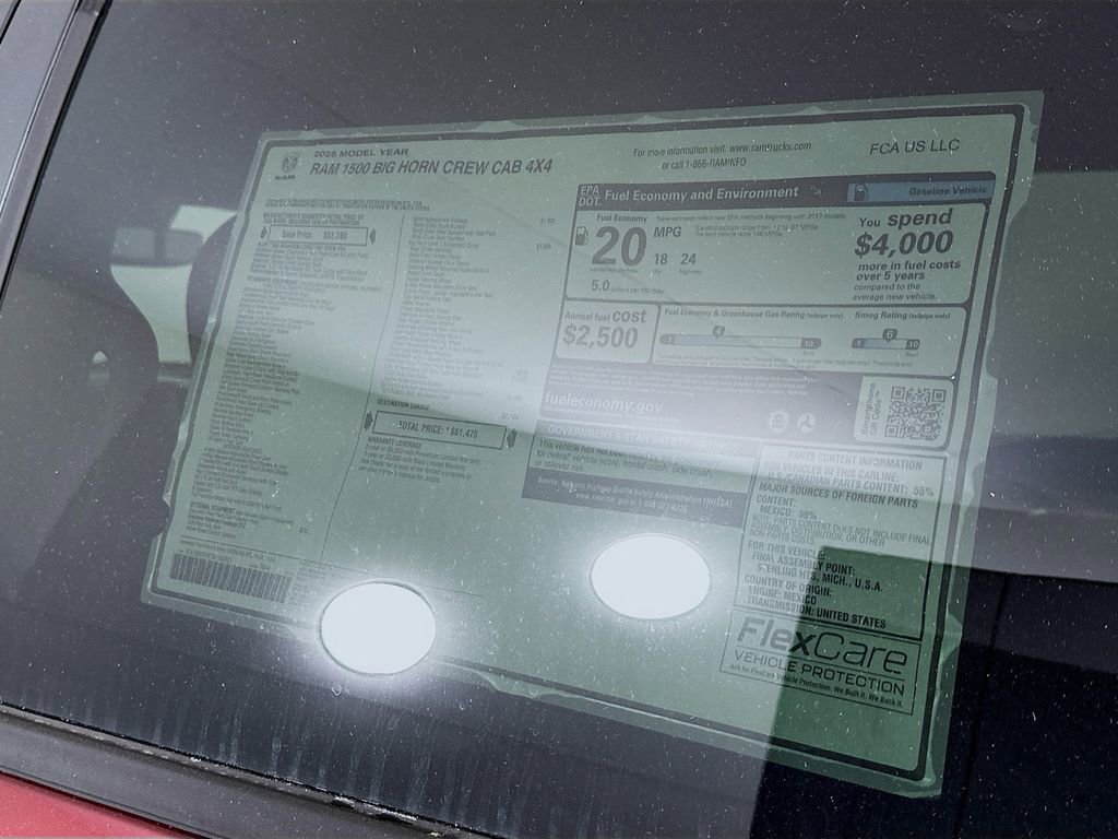 New 2026 RAM 1500 Big Horn image 13