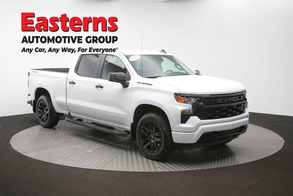 Used 2024 Chevrolet Silverado 1500 Custom w/ LPO, Dark Essentials Package AWD/4WD image 49