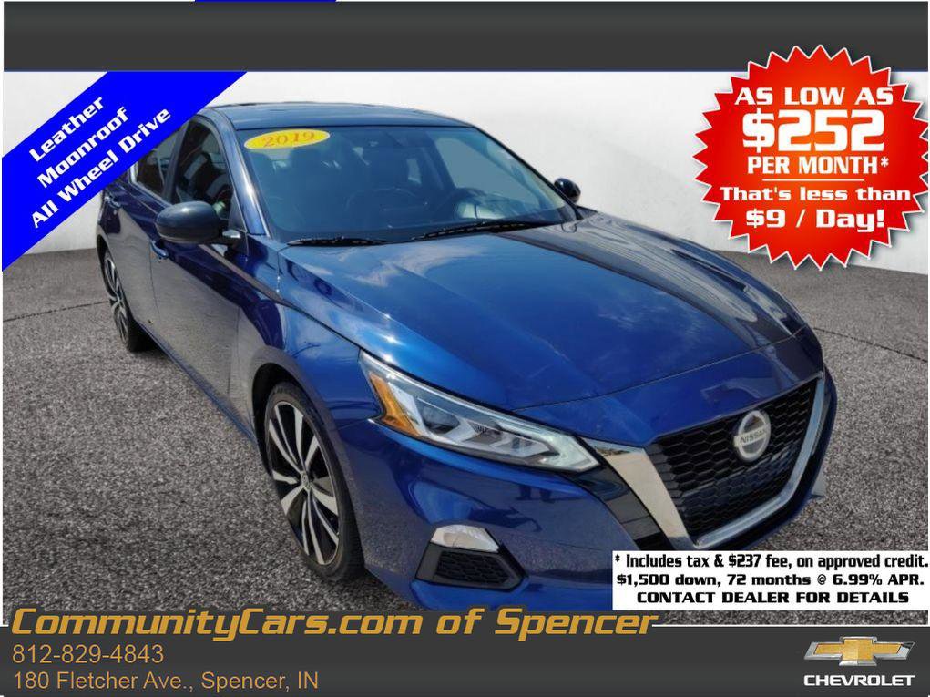 Used 2019 Nissan Altima 2.5 SR w/ SR Premium Package image 1