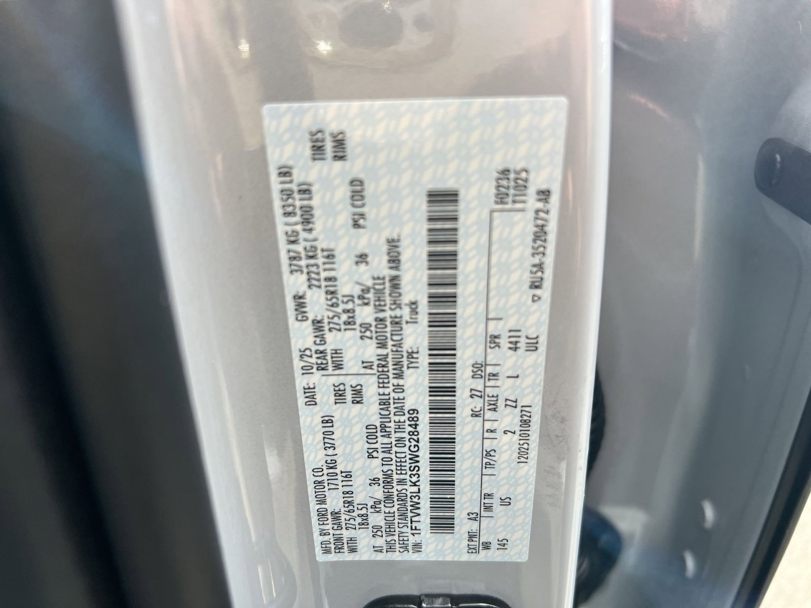 New 2025 Ford F150 Lightning XLT image 28