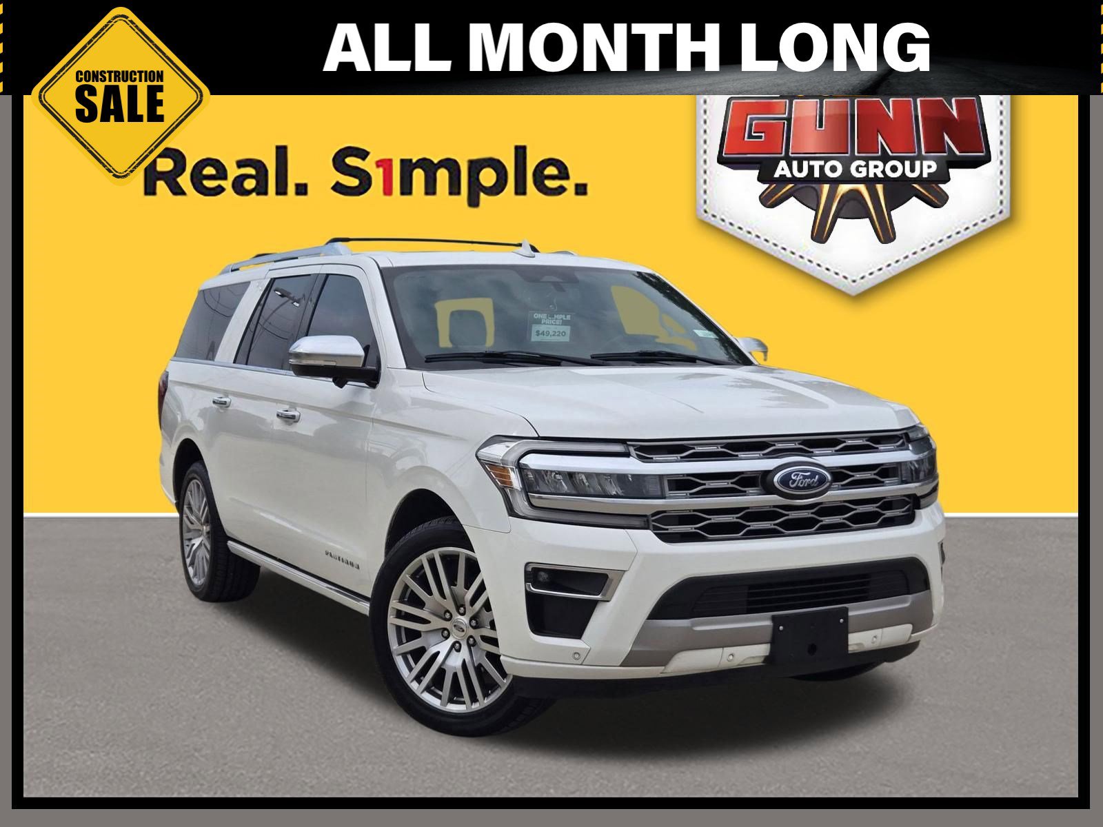 Used 2023 Ford Expedition Max Platinum RWD image 1