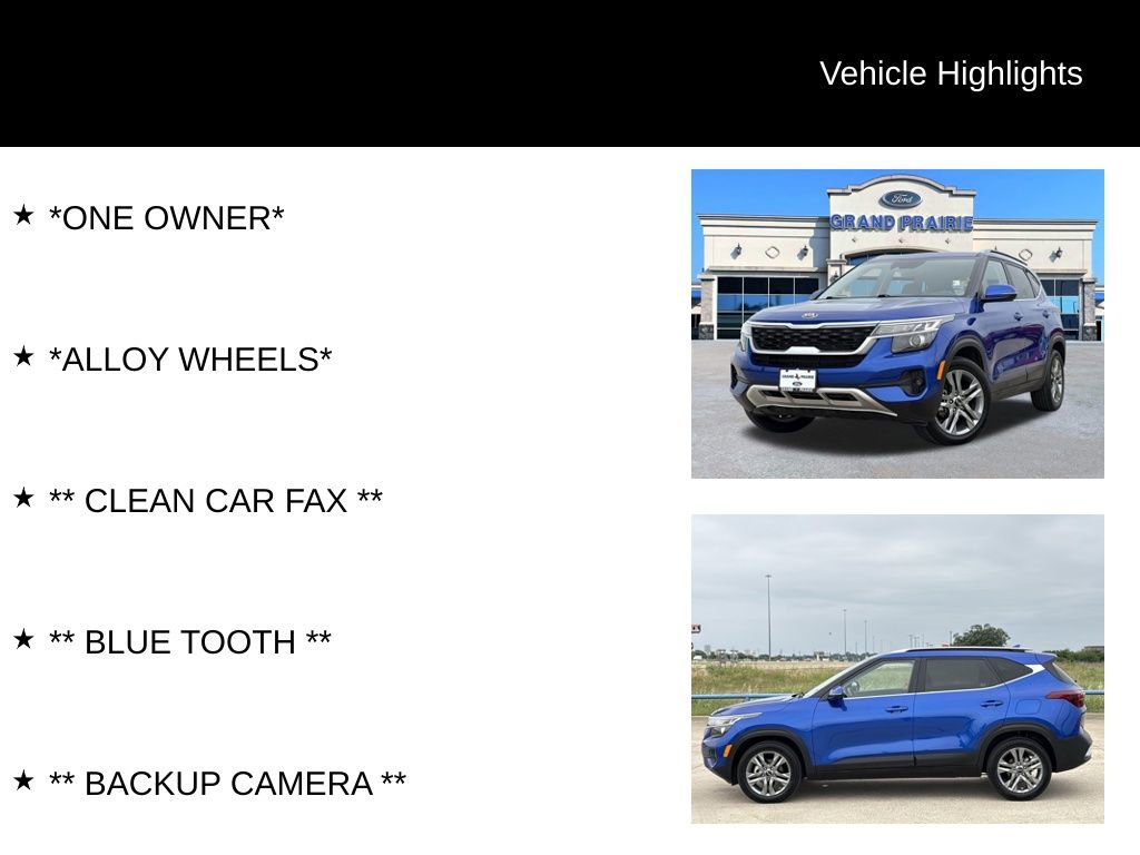 Used 2021 Kia Seltos S FWD image 4
