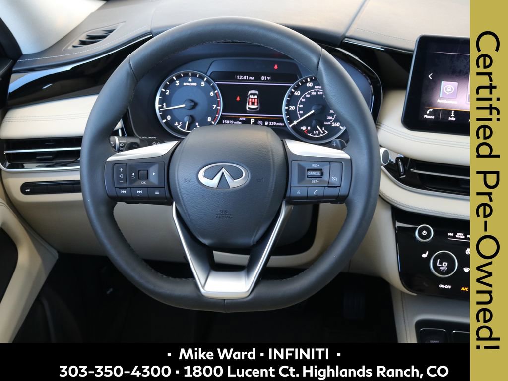 Certified 2025 INFINITI QX60 Pure w/ Cargo Package AWD/4WD image 8