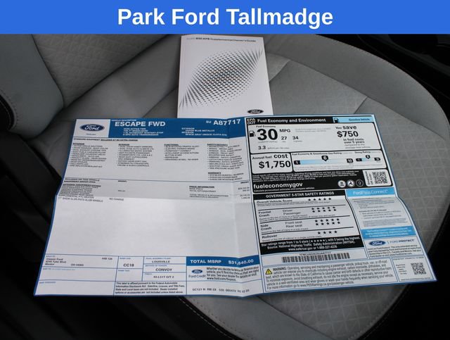 Used 2025 Ford Escape Active w/ Cold Weather Package FWD image 26