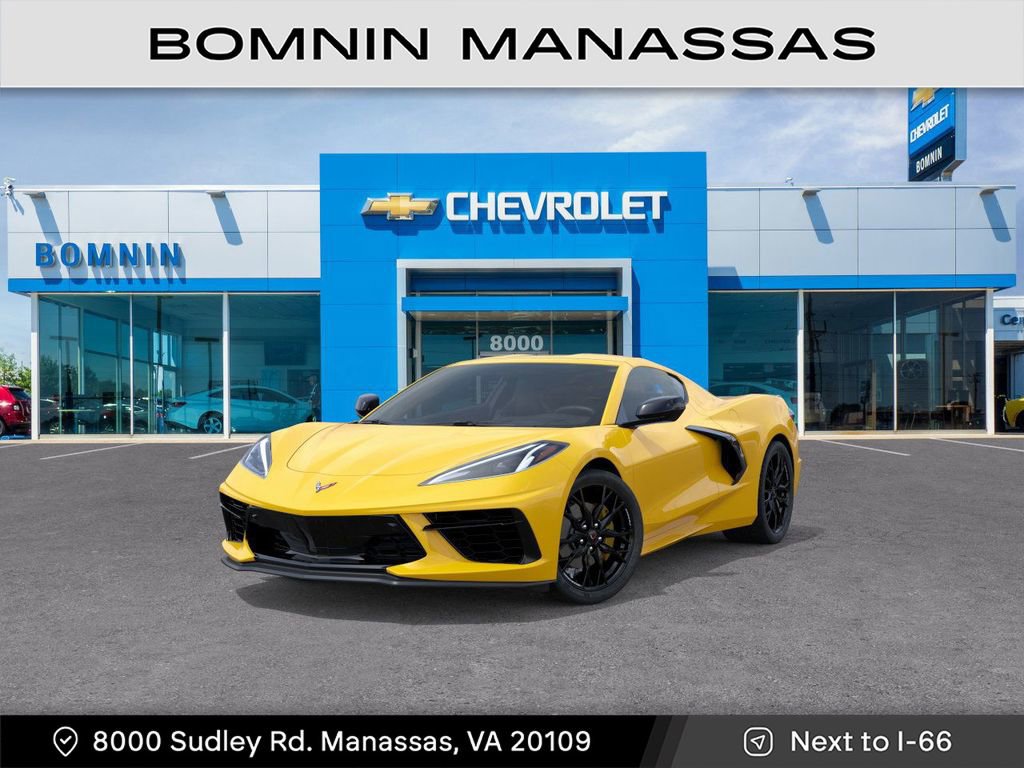 New 2026 Chevrolet Corvette Stingray Preferred Cpe w/ Stealth Interior Trim Package