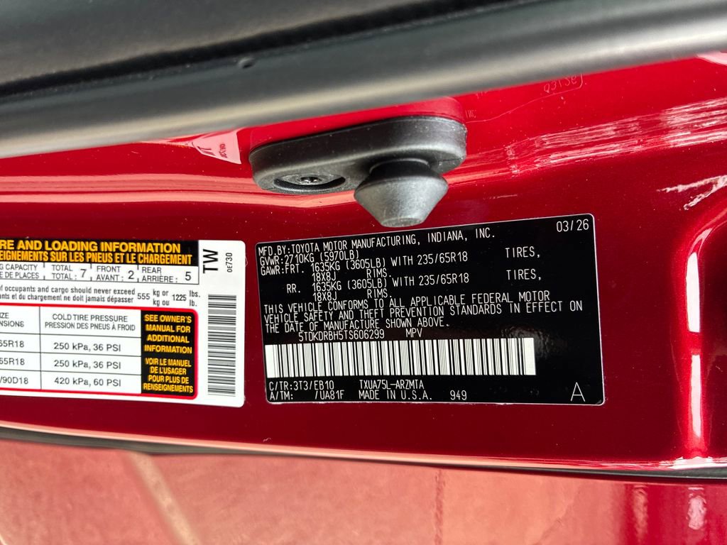 New 2026 Toyota Highlander XLE image 37