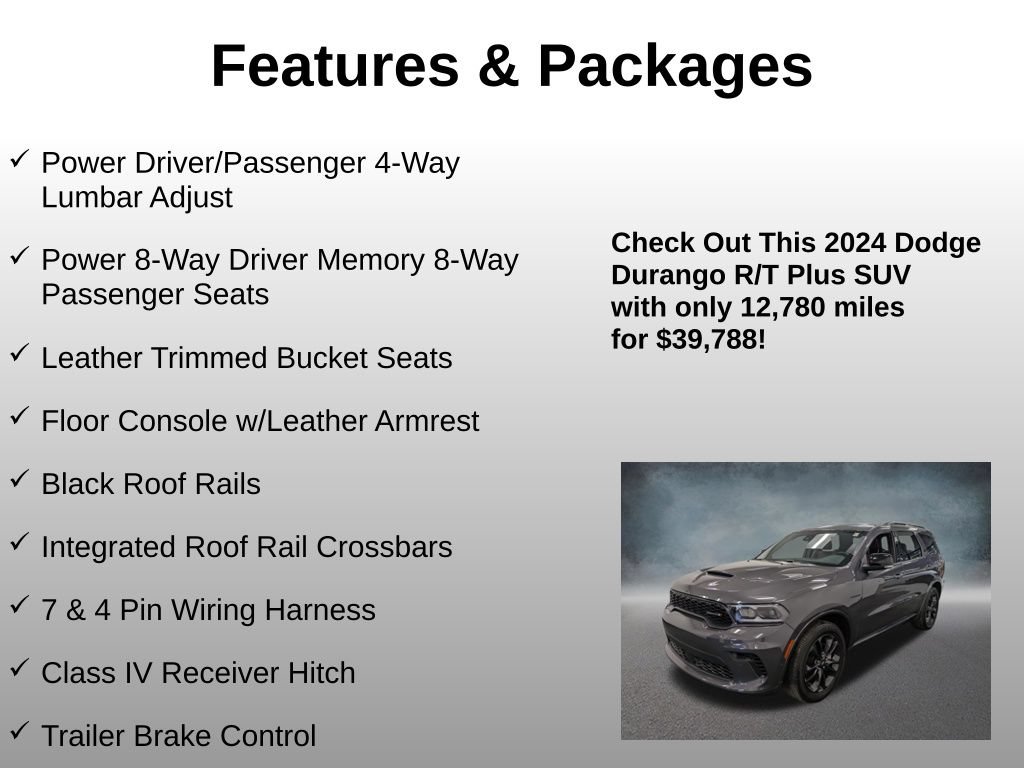 Used 2024 Dodge Durango R/T AWD/4WD image 17