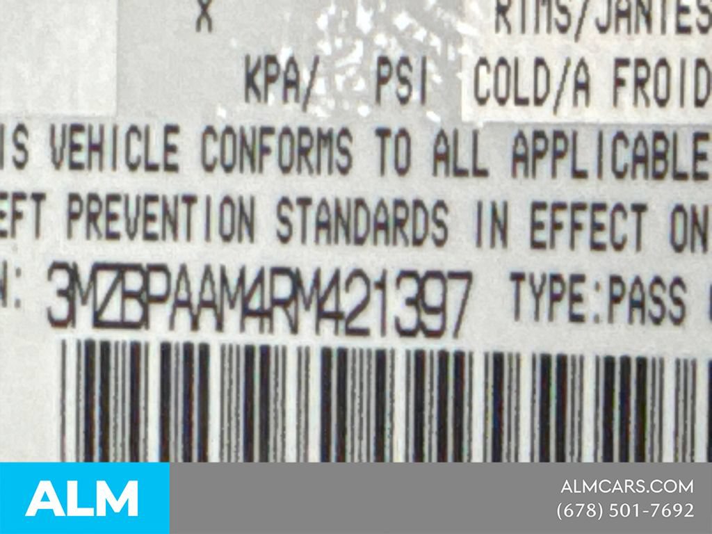 Certified 2024 MAZDA MAZDA3 s FWD image 32