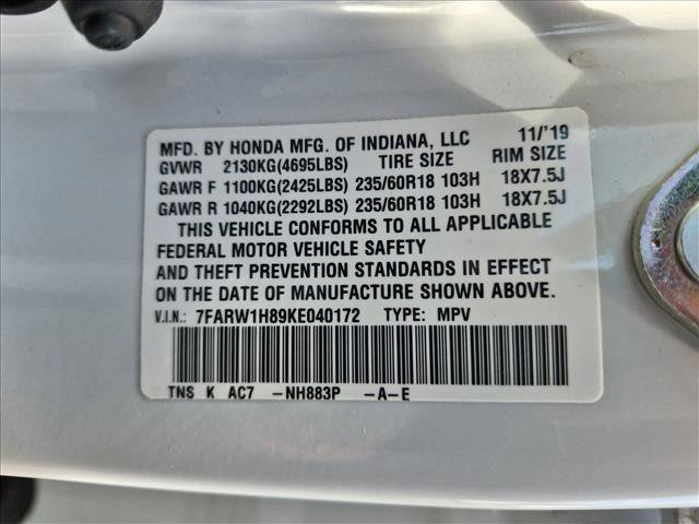 Used 2019 Honda CR-V EX-L image 25