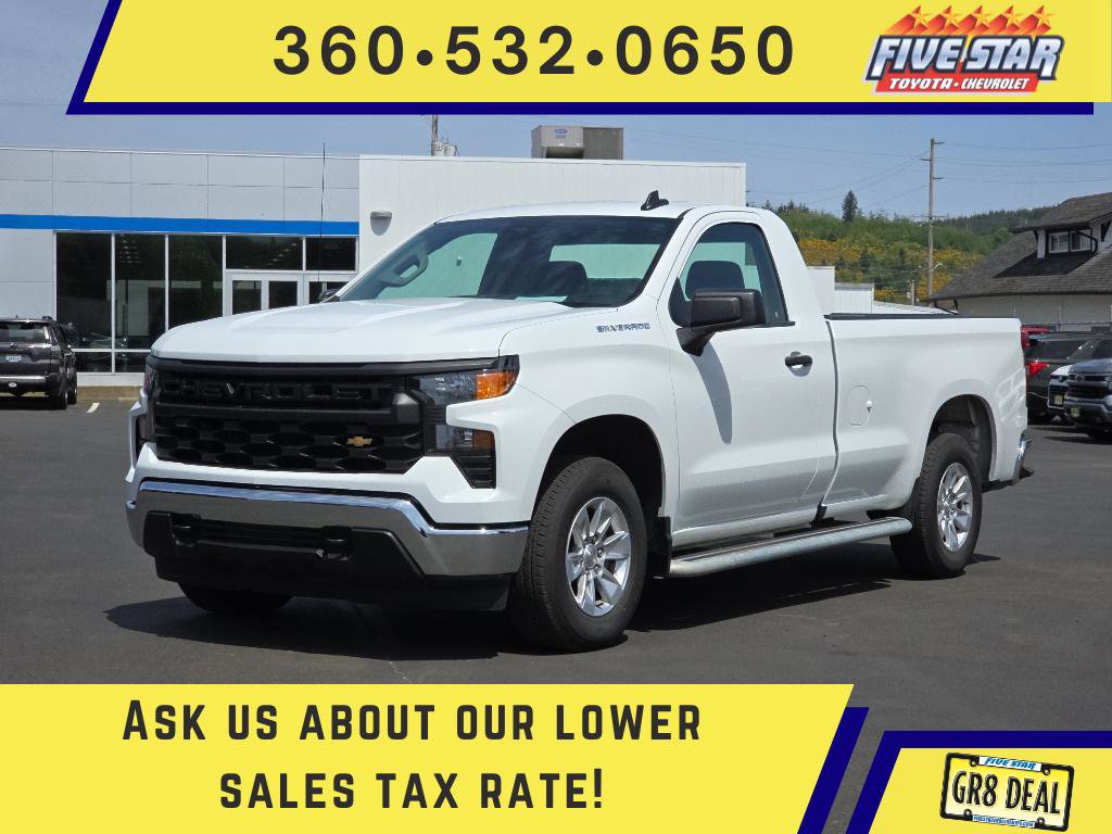 Certified 2024 Chevrolet Silverado 1500 W/T w/ WT Fleet Convenience Package