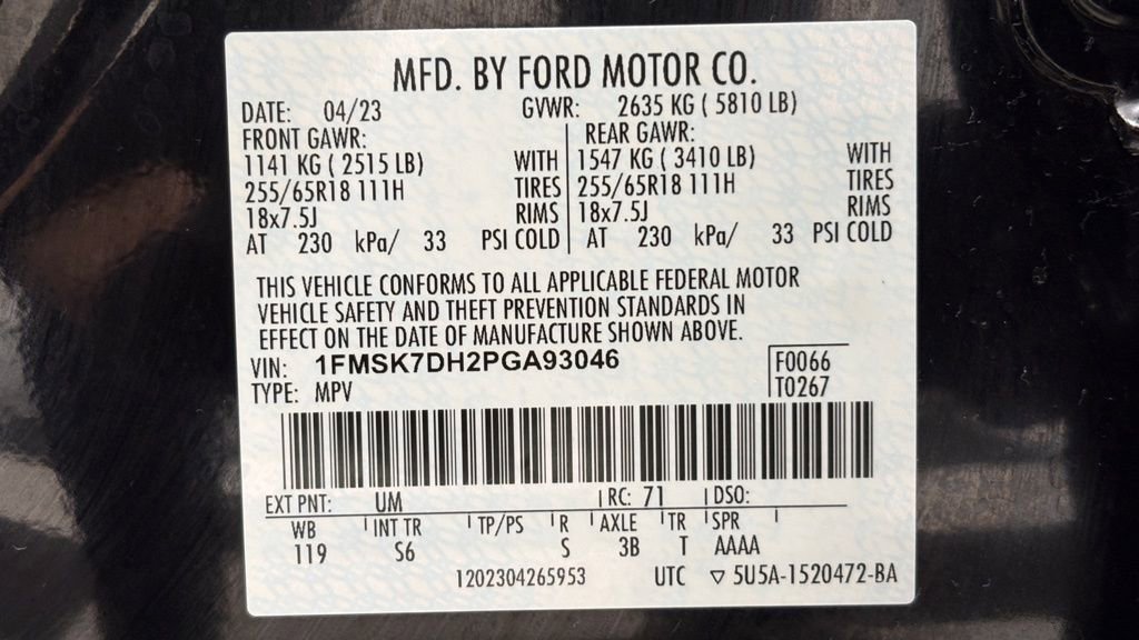 Used 2023 Ford Explorer XLT w/ Equipment Group 202A image 43