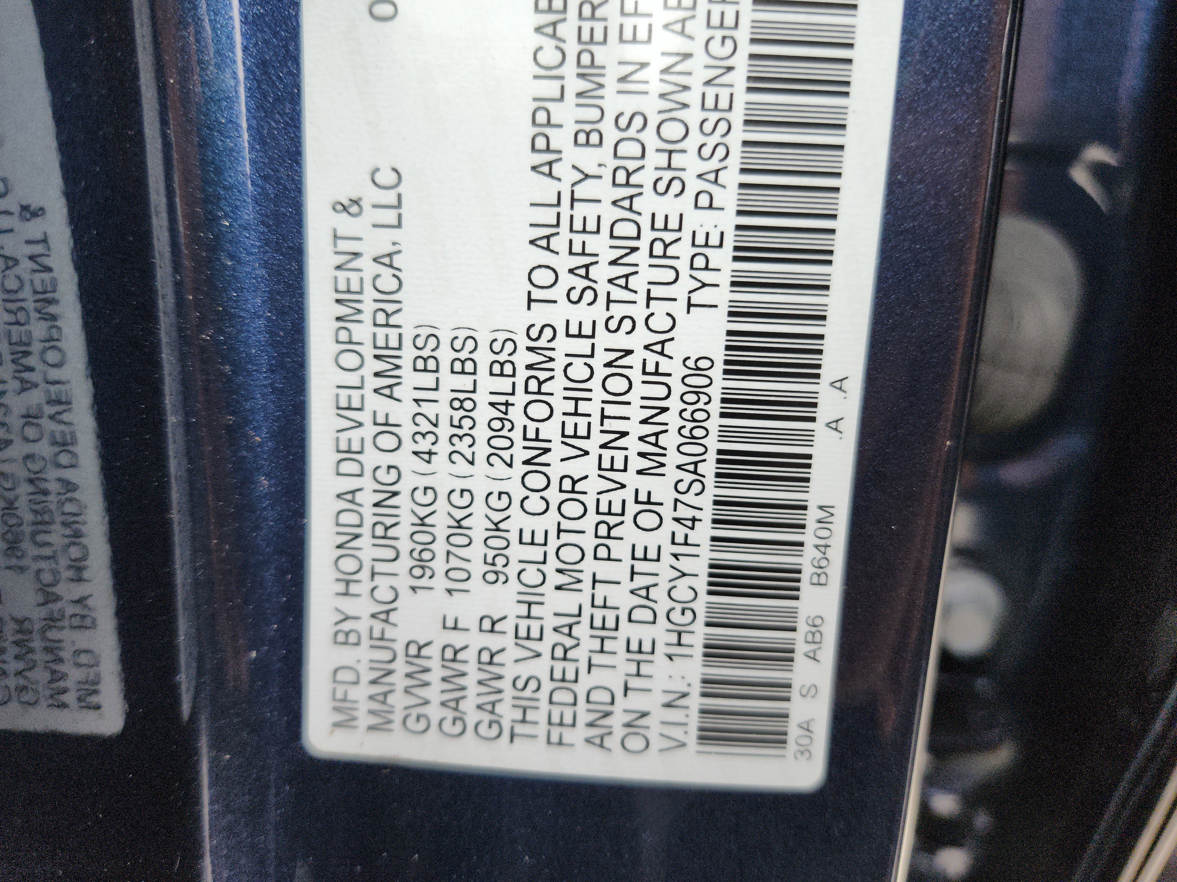 Used 2025 Honda Accord SE image 13
