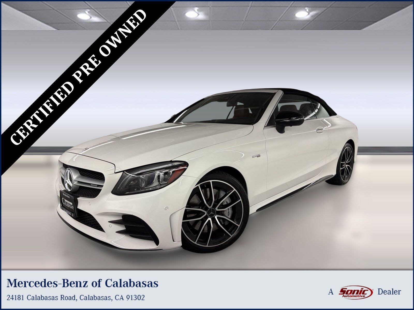 Certified 2022 Mercedes-Benz C 43 AMG 4MATIC Cabriolet image 1
